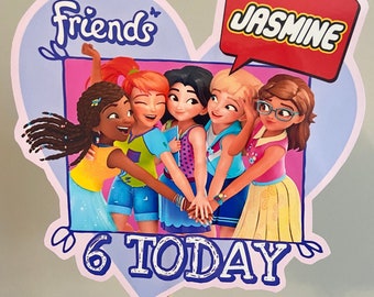 Lego friends decorations 2025