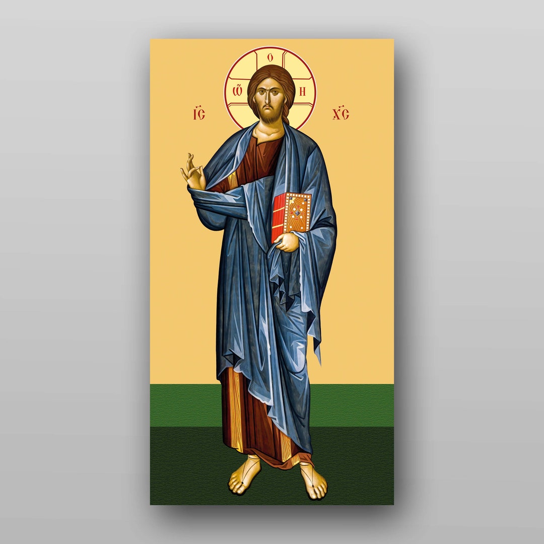 Icon of the Jesus Christ PRINTABLE DIGITAL DOWNLOAD. - Etsy