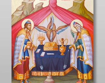 Tabernacle of the Covenant download the digital file for printing Orthodox paintings.
