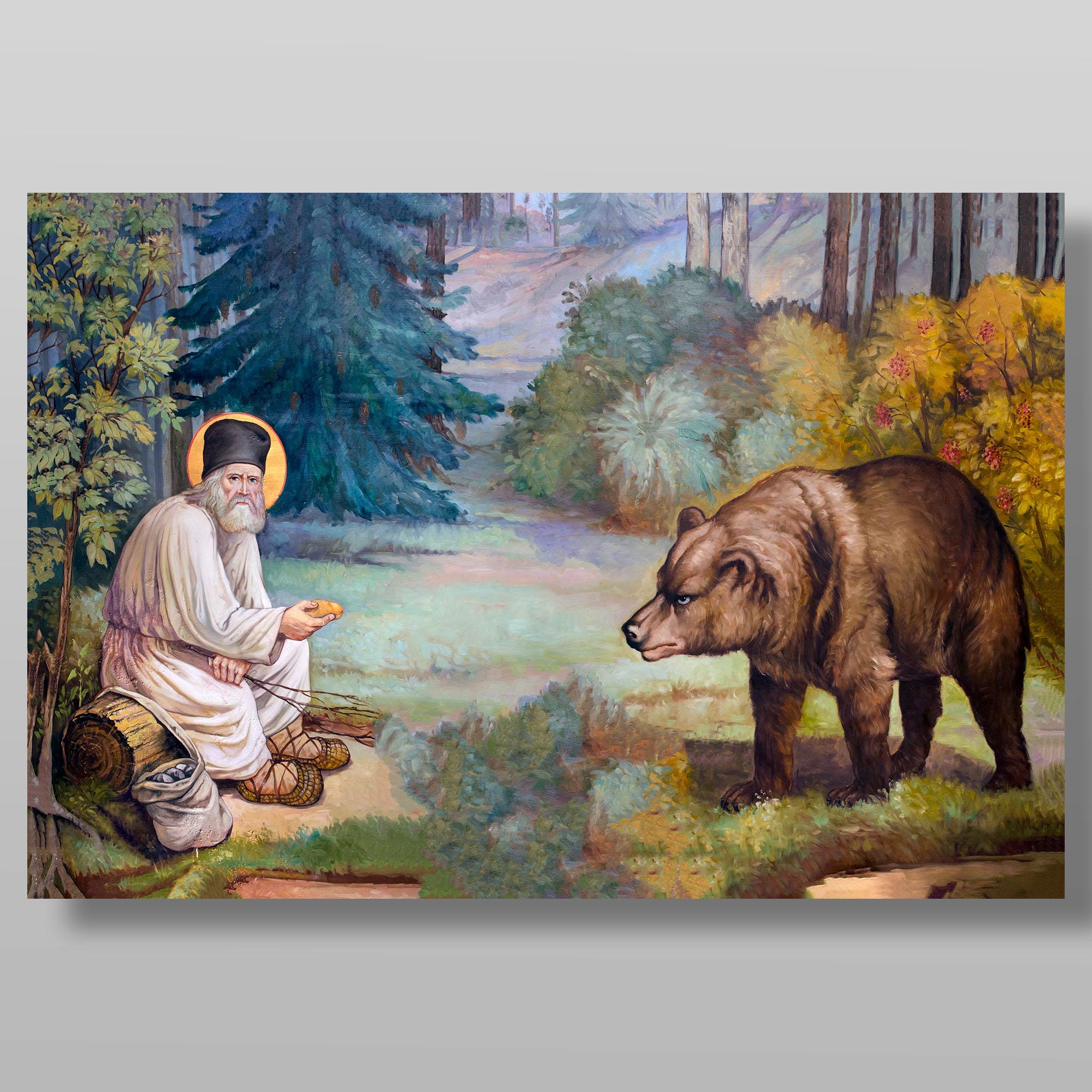 Seraphim and the Bear Download the Digital File for Printing Orthodox ...