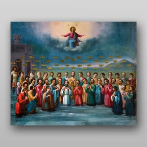 Forty Martyrs of Sebaste - PRINTABLE DIGITAL DOWNLOAD. Religious Christian Orthodox icon in the temple of Ukraine.