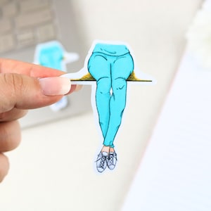 Nurse Legs Sticker | nursing sticker, medical sticker, nurse gift, nurse sticker, medicine, ifsi