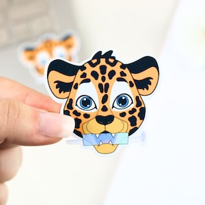 Leopard Sticker | nursing sticker, medical sticker, nurse gift, nurse sticker, medicine, ifsi