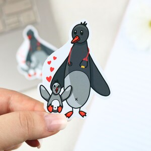 Autocollant Pingouin | autocollant soins infirmiers, autocollant médicaux, cadeau infirmière, autocollant infirmière, médecine, ifsi