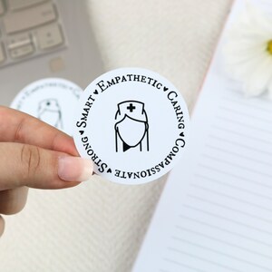 Empathetic Sticker | nursing sticker, medical sticker, nurse gift, nurse sticker, medicine
