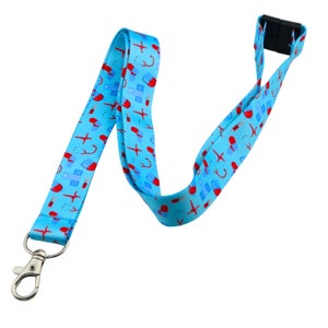 Cordino di emergenza, tracolla, porta badge, cordino portachiavi, infermieristica medica professionale, cordino per infermiere medico