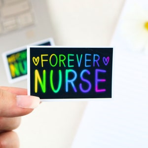 Forever Nurse Sticker | nursing sticker, medical sticker, nurse gift, nurse sticker, medicine