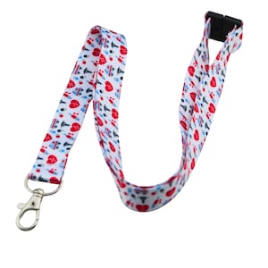 Cordino salvavita, tracolla, porta badge, cordino portachiavi, infermieristica medica professionale, cordino per infermiere medico