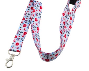 Lanière save a life, tour de cou, porte badge, cordon porte clefs, soins infirmiers médical professionnels santé, médecin infirmière lanyard