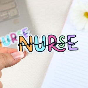 Nurse Sticker | nursing sticker, medical sticker, nurse gift, nurse sticker, medicine, ifsi