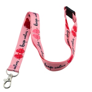 Mantenga el cordón tranquilo, correa para el cuello, soporte para insignia, cordón para llavero, enfermería médica profesional, cordón para enfermera médico