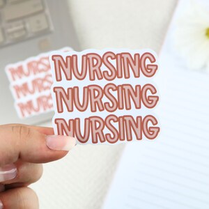 Nursing Sticker | nursing sticker, nursing student, nurse gift, nurse sticker, future nurse, ifsi