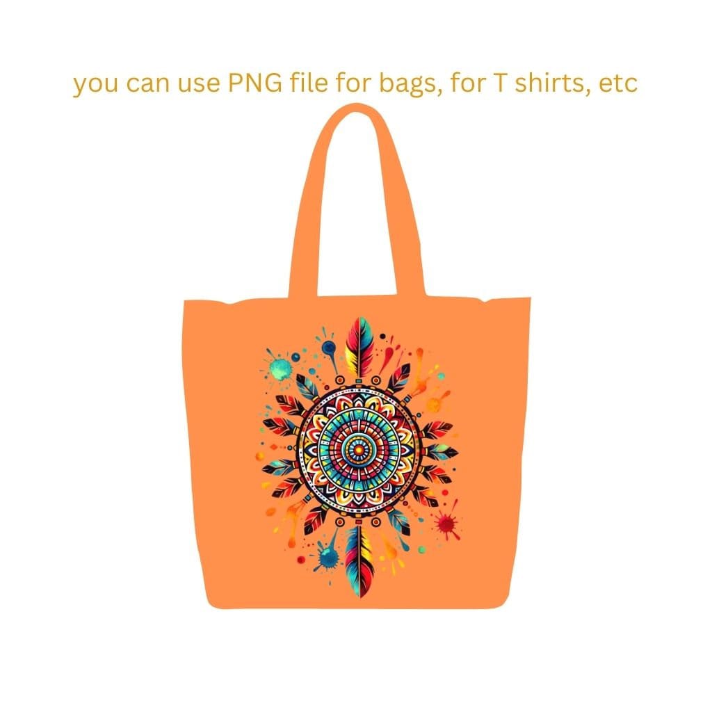 Watercolor Native Pattern Instant Download Commercial Use 2 JPG and 1 ...