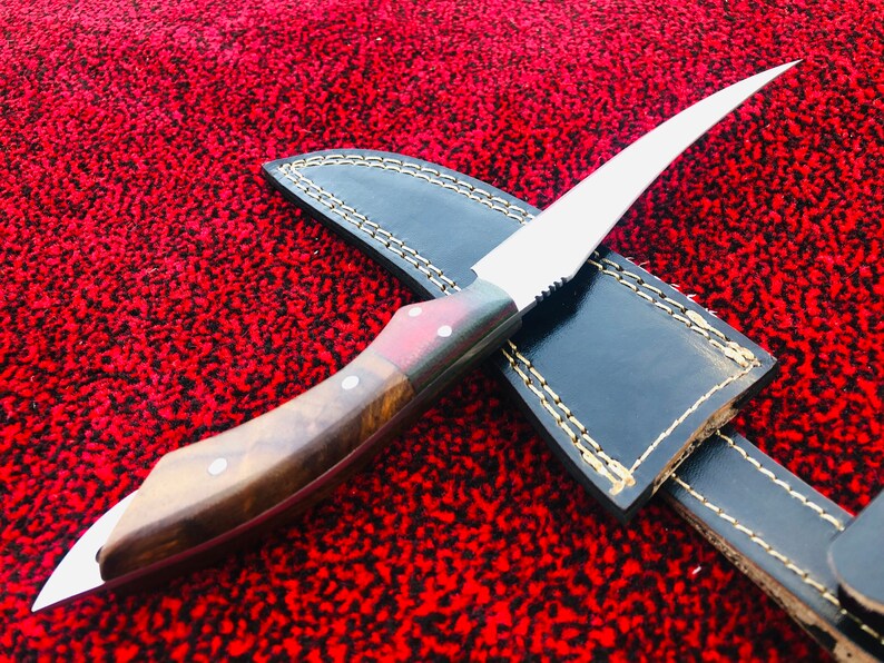 Sharp Fillet Knife Custom Handmade D2 Steel Fillet Knife Etsy