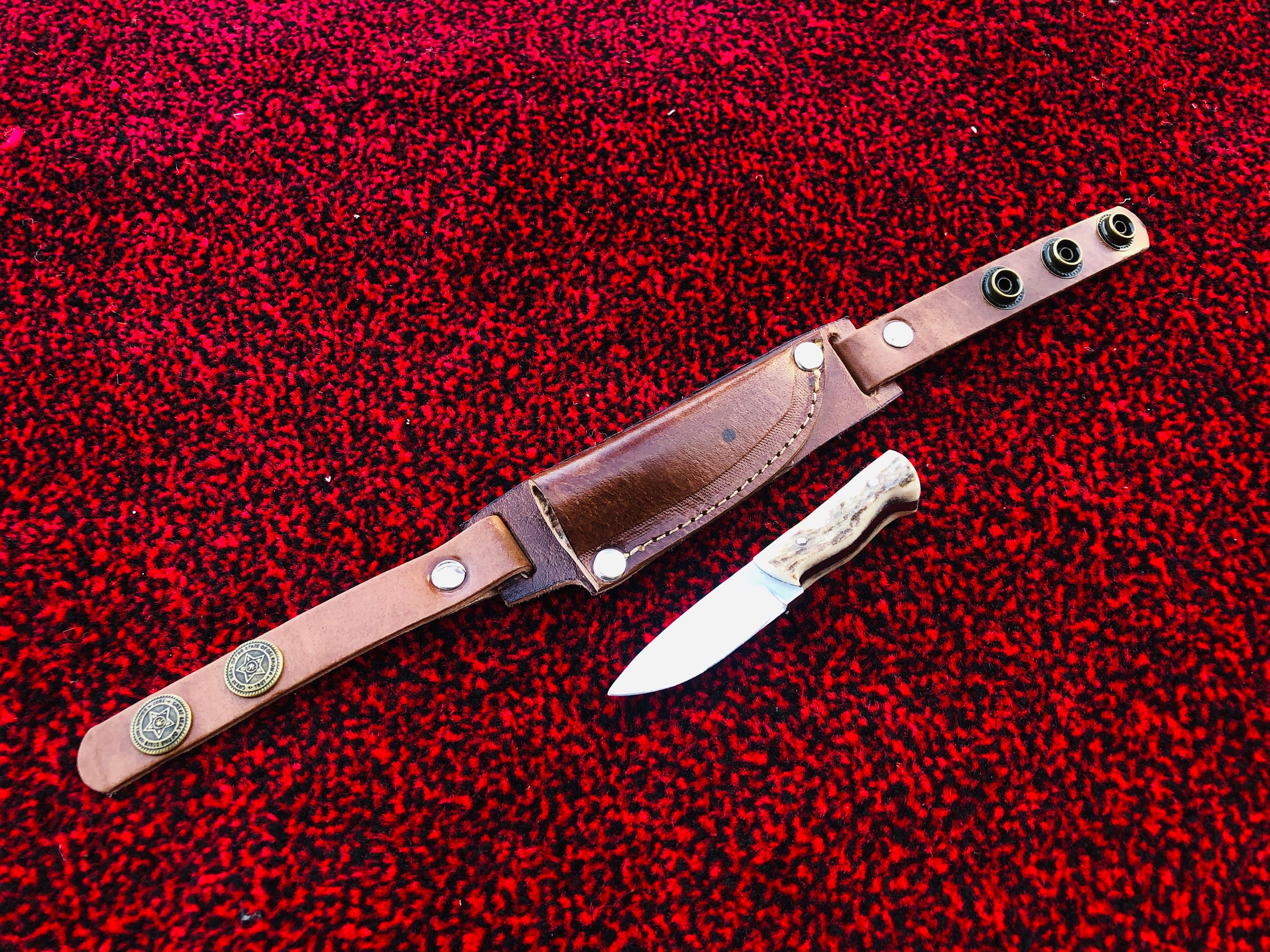 Wrist knife Custom Handmade High Carbon Steel Knife With Etsy