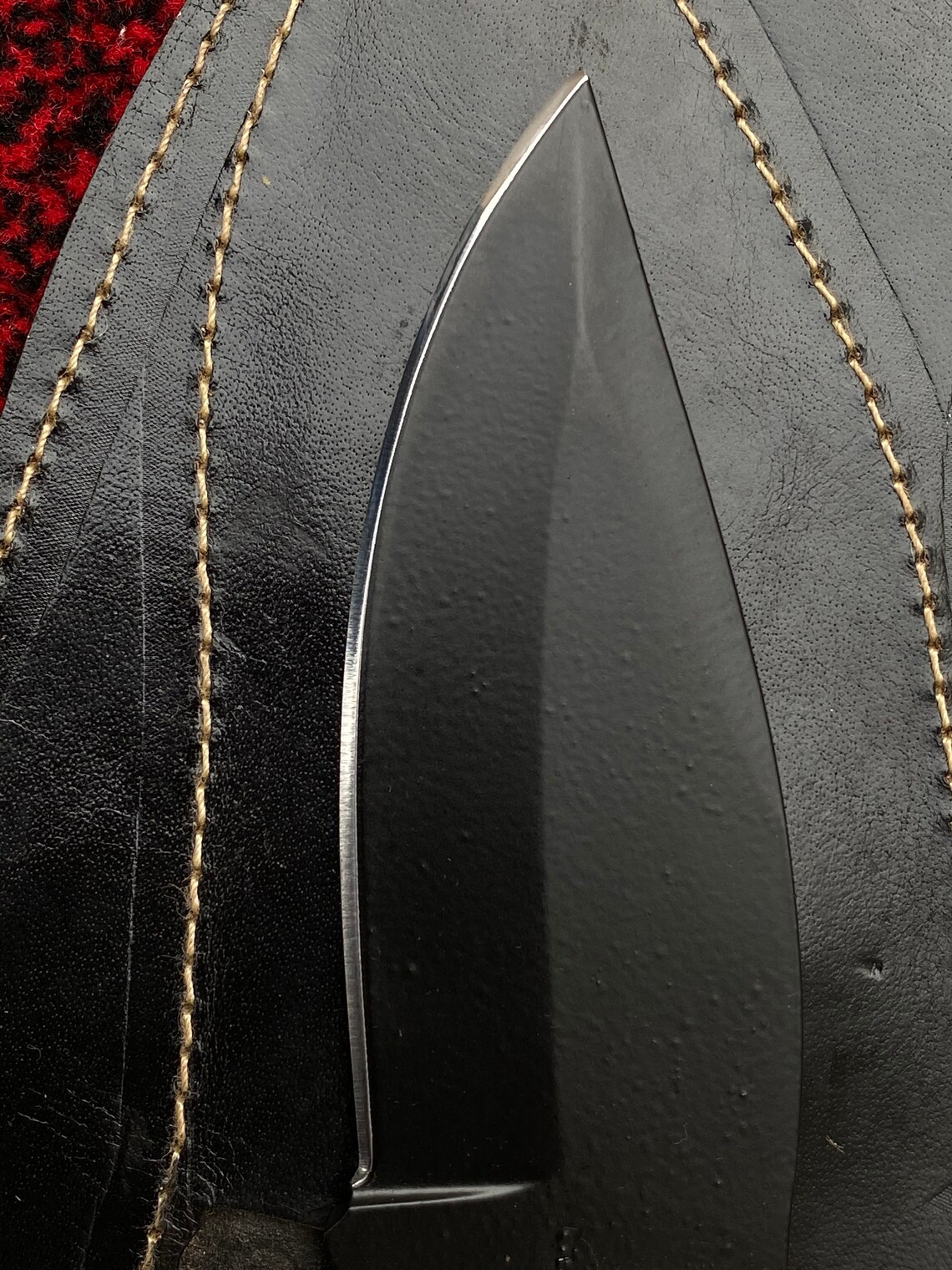 Powder Coated Hunting Knife Custom Handmade Steel Knife Etsy