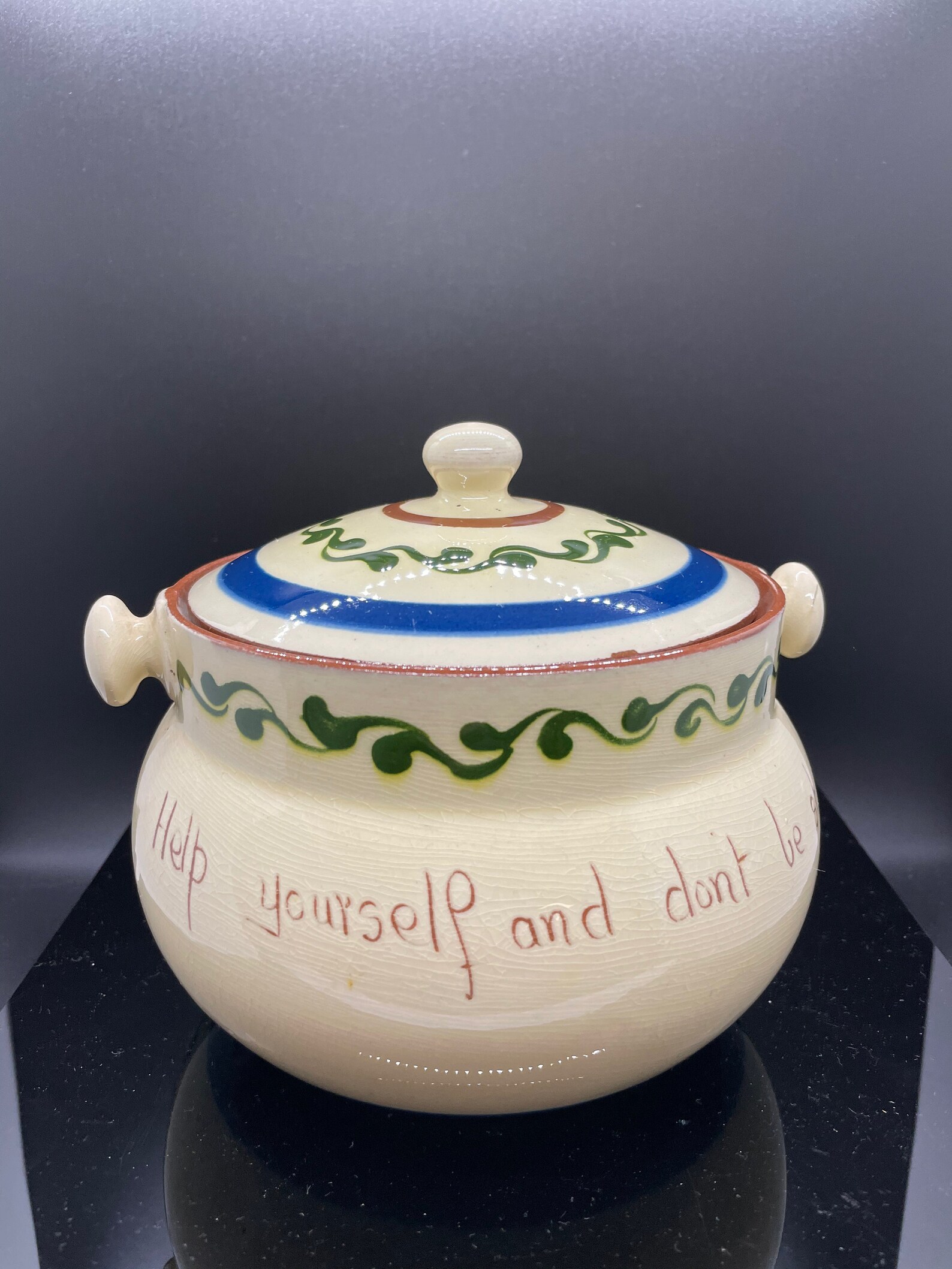 Vintage Torquay Pottery Cottage Ware Motto Ware Biscuit/cookie Etsy