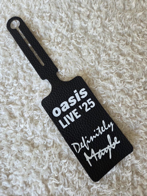 Luggage Tag Inspired by Oasis - Etsy