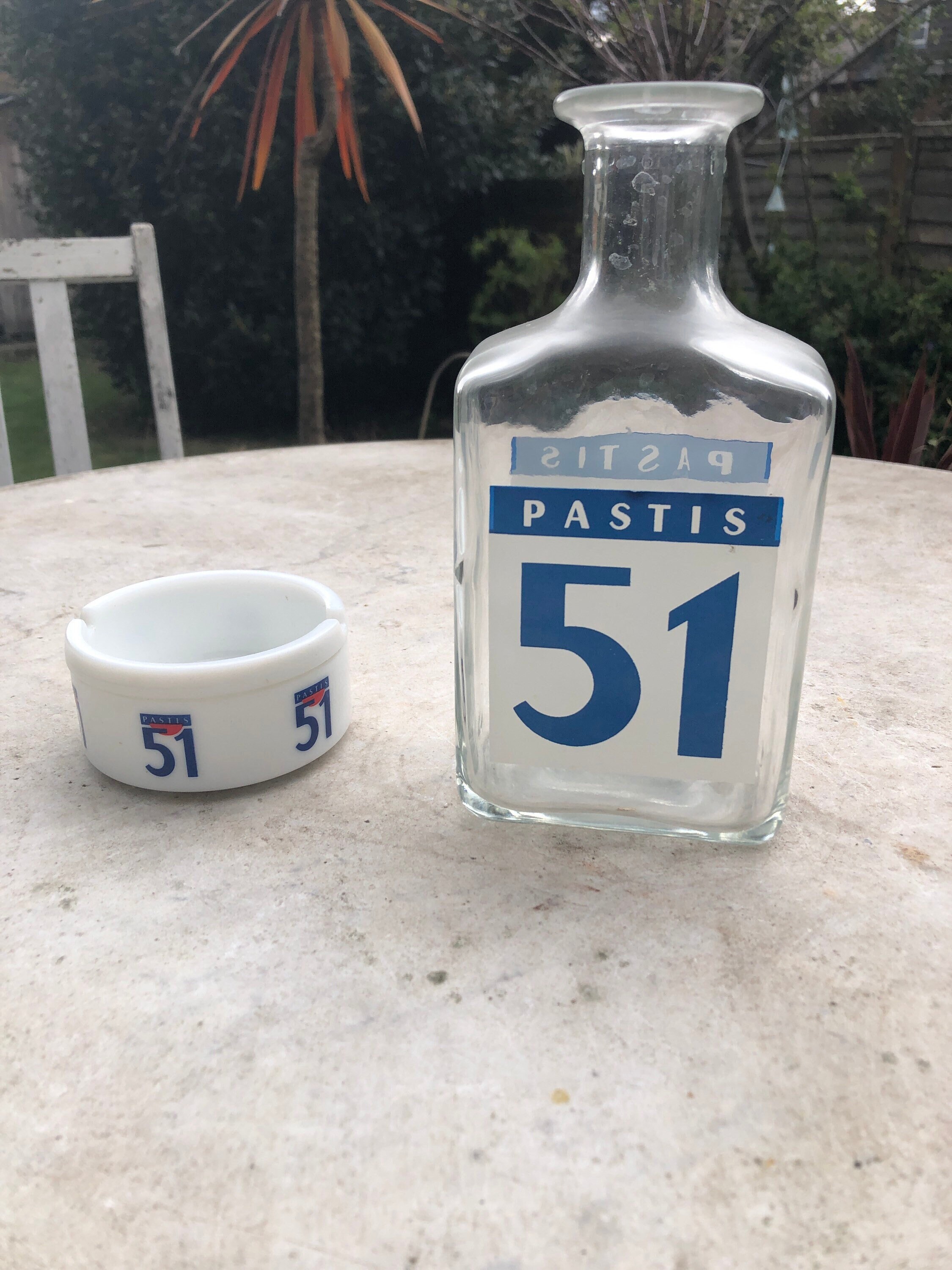 Vintage Pastis 51 Jug And Ashtray Advertising Pastis 51 Etsy