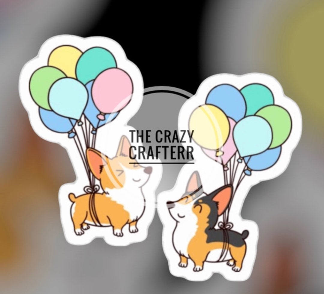 Labratory Corgi Sticker Corgi Sticker Set - Etsy