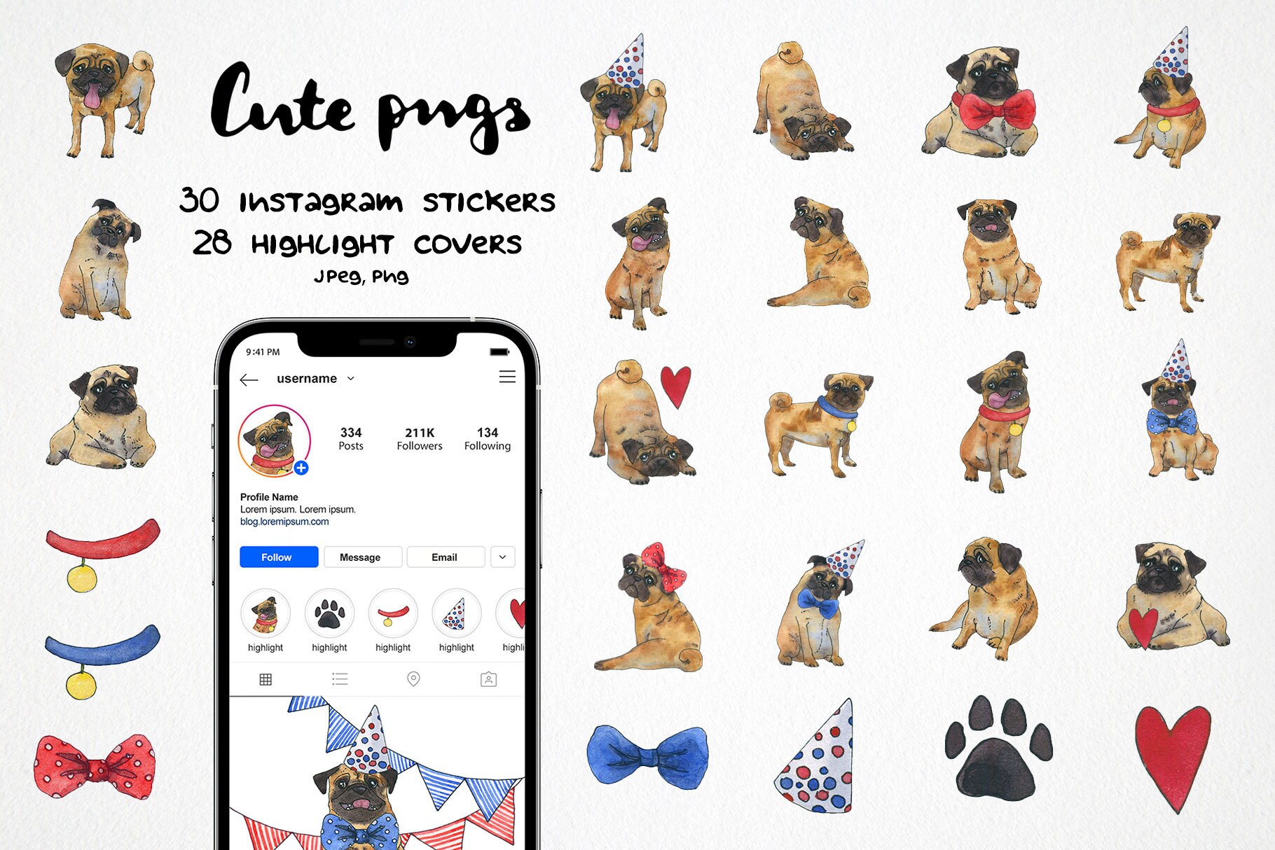 instagram highlight cover hund