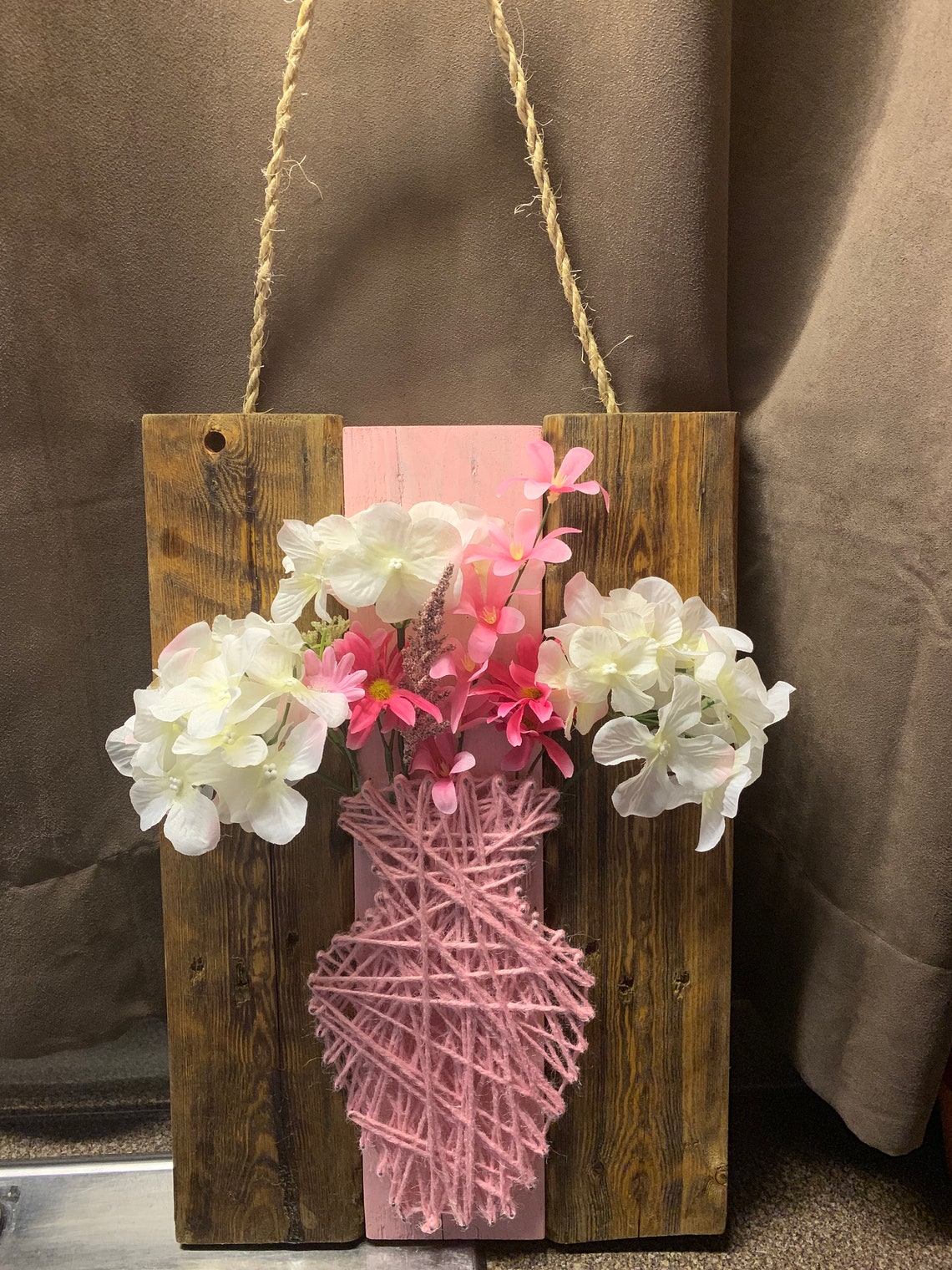 Floral Vase String Art Etsy