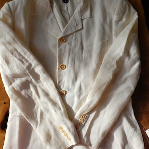 Ralph Lauren Purple Label Collection Linen Rayon Blend Suit Set