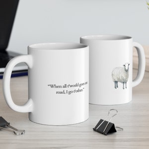 All Creatures Great And Small,  Book Lover, Animal Lover Gifts, Coffee Cup, Mugs, James Herriot Quote,