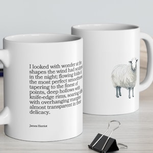 All Creatures Great And Small Mug, James Herriot Quote, Tristan Farnon, Siegfried Farnon, Darrowby, ACGAS Gift, Veterinary Gift,Brainy Quote