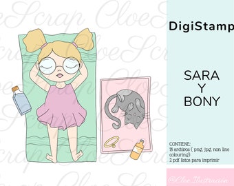 SARA AND BONY digital seal