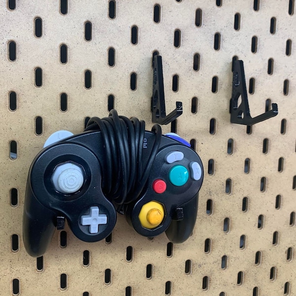 SKADIS GAMECUBE PlayStation Xbox | SenacLLC | Controller Stand Pegboard Accessory Mount Holder Display