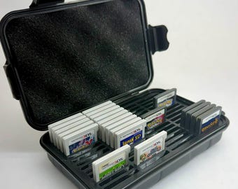 Protective Carrying Case for Nintendo DS & 3DS Games | SENAC LLC | Holds 56 Games | Flexible Safe Travel Ready Storage