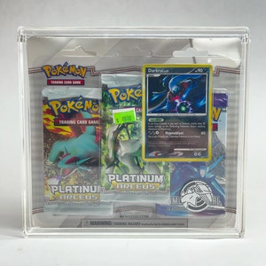 PREORDER: 3-pack acryl blisterverpakking van Pokémon | Bescherming en weergave voor verzegelde platina tot moderne verpakkingen