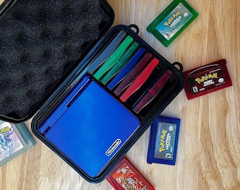 Protective Carrying Case for Gameboy Advance SP | SENAC LLC |  Holds 12 games Protection Travel Durable Storage Solution