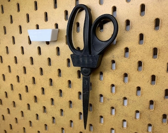 IKEA SKADIS Pegboard Scissor Holder | Senac LLC | Accessory Mount Pegboard Pliers