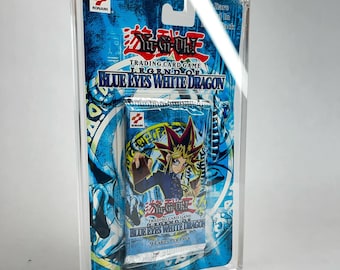 Yu-Gi-Oh! Vintage Blister Pack Acrylic Case | Premium Protection & Display for Sealed Collectibles