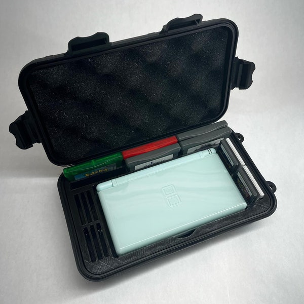 Estuche de transporte para Nintendo DS Lite (con ranuras para juegos GBA): protección duradera y elegante para la consola DS Lite y sus accesorios.