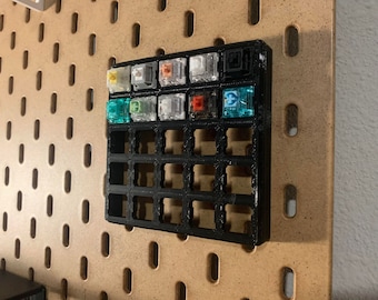 SKADIS 5x5 Switch Tester Pegboard Ikea Mount Artisan Display