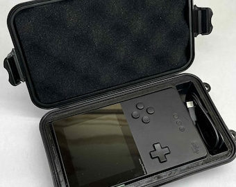 Analogue Pocket Travel Case – Holds 4 Games + USB-C | Retro Gamer Protection | Handmade by SENAC LLC
