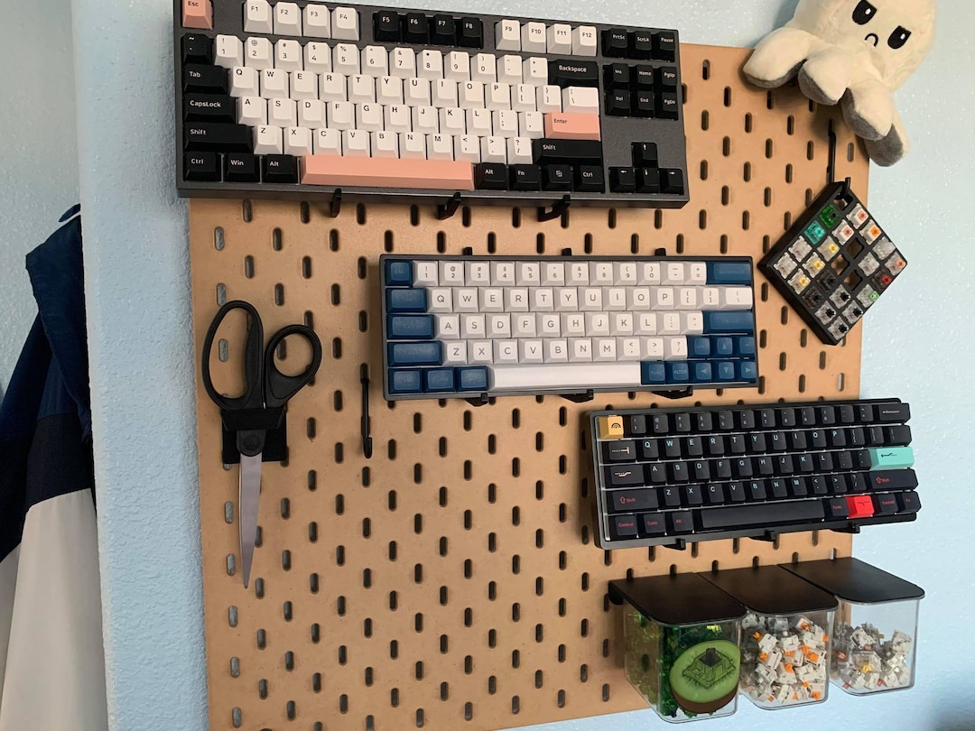 1 Pair | IKEA SKADIS PEGBOARD | 25mm 3 Prong | Accessory Large ...
