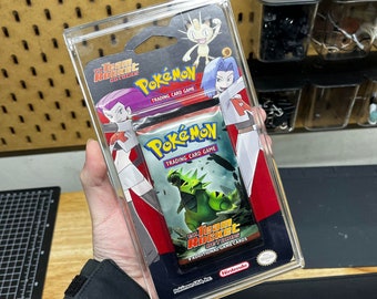 Acrylic Display Case For Pokmon Booster Box - Fits WOTC TCG - Clear, Ready  To Ship Booster Box Acrylic Case