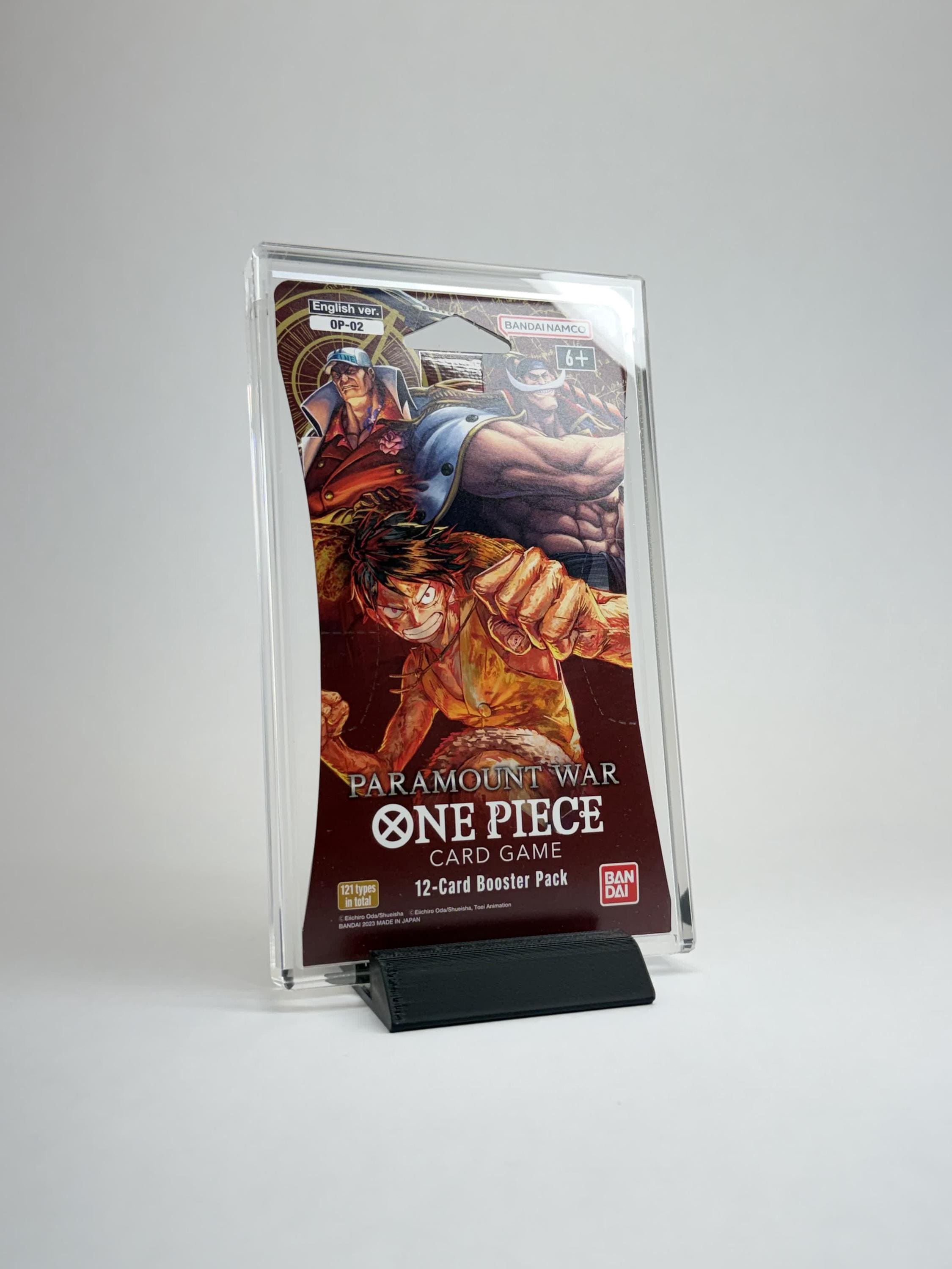 paramount war booster box case 1st print / reprint : r/OnePieceTCG Paramount War Sealed Release Date Bandai One Piece TCG Paramount