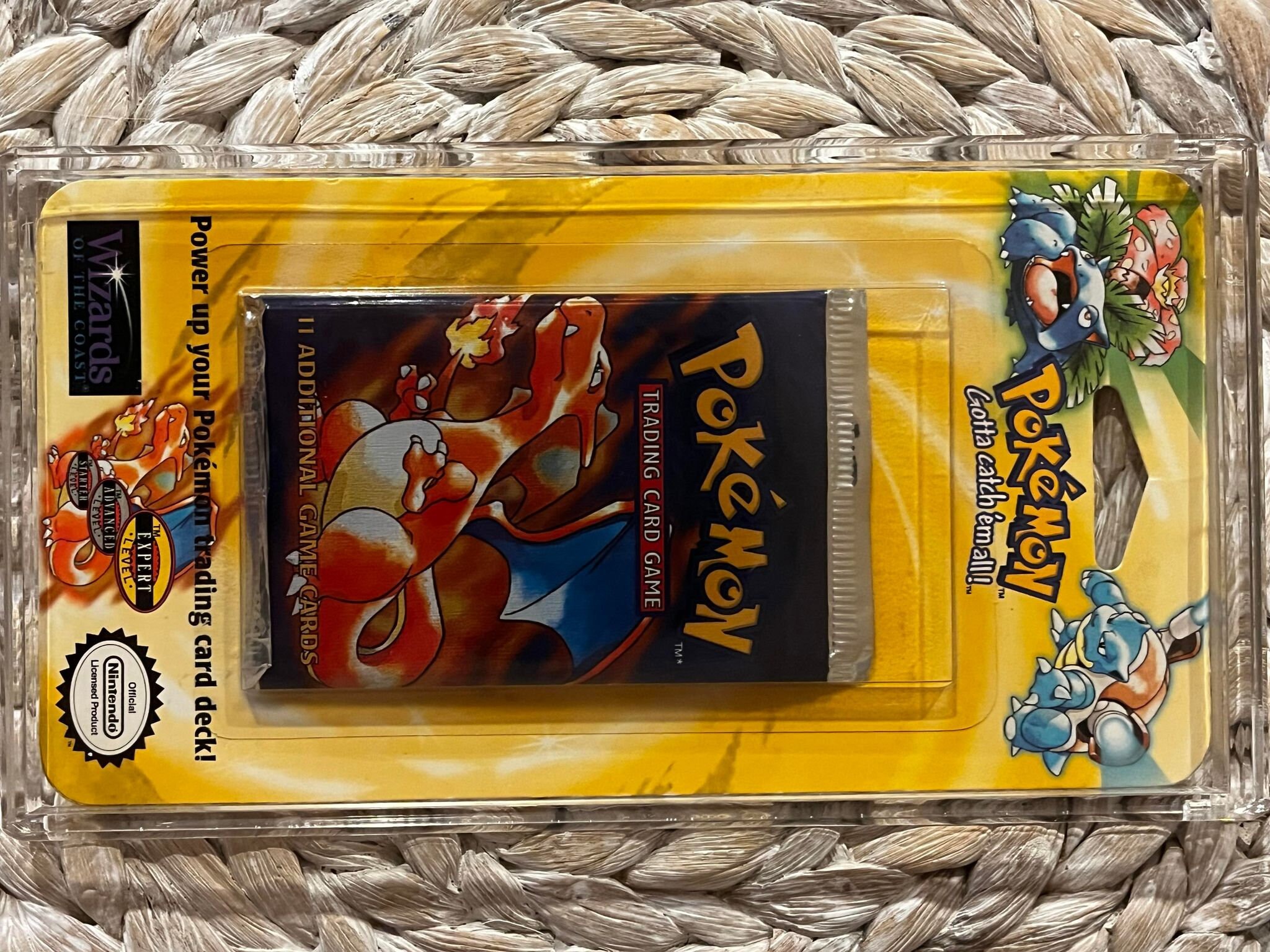 Blister Pack Acrylic Case Clear Acrylic Display Case For Pokmon Booster  Blister Packs - WOTC Protection Case Pokemon Display Case