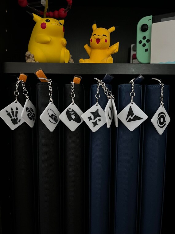 Pokemon Set Symbol Keychain Tag List | Senacllc | Pokemon