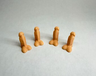 Neuheit Lichtschalter Kappen - Pfirsich, Gag Scherz Geschenk (4er Set)