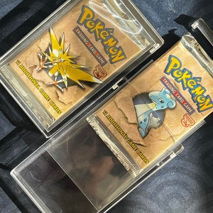 Premium Acryl Hüllen für Pokémon Loose Packs | Überragender Schutz & Darstellung | Einzel Displayschutz versiegelt Sammeln