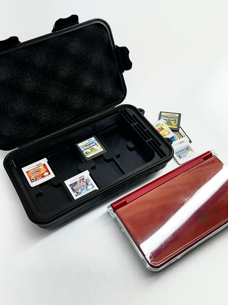 Nintendo Dsi XL Case & Game Holder – 17 Cartridge Capacity – Custom Dsi ...