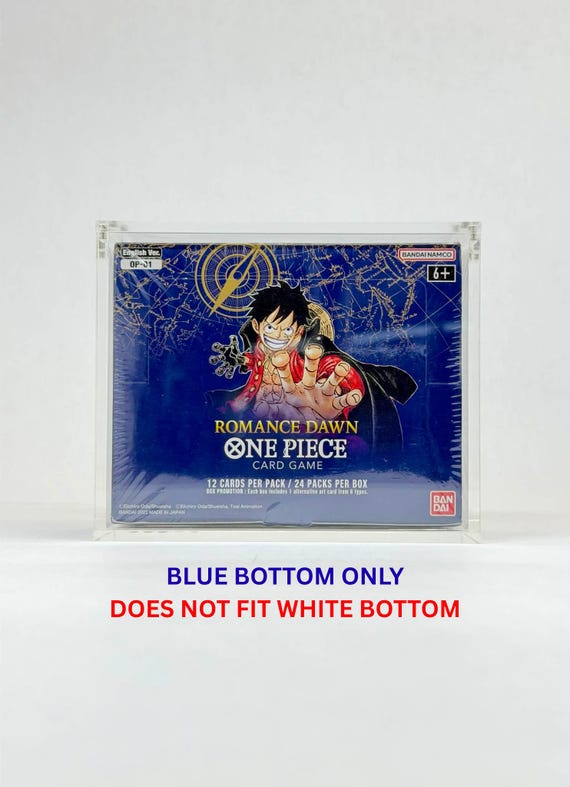 one piece op1 booster box Original Korean Sealed OP TCG (OP01 Booster Box Romance Dawn Booster Box Display Factory Sealed for OP01 One Piece TCG Korean (24 Packs)) : Toys & Games Parallel cards are included in the box as a special bonus One Piece Booster Box Protector