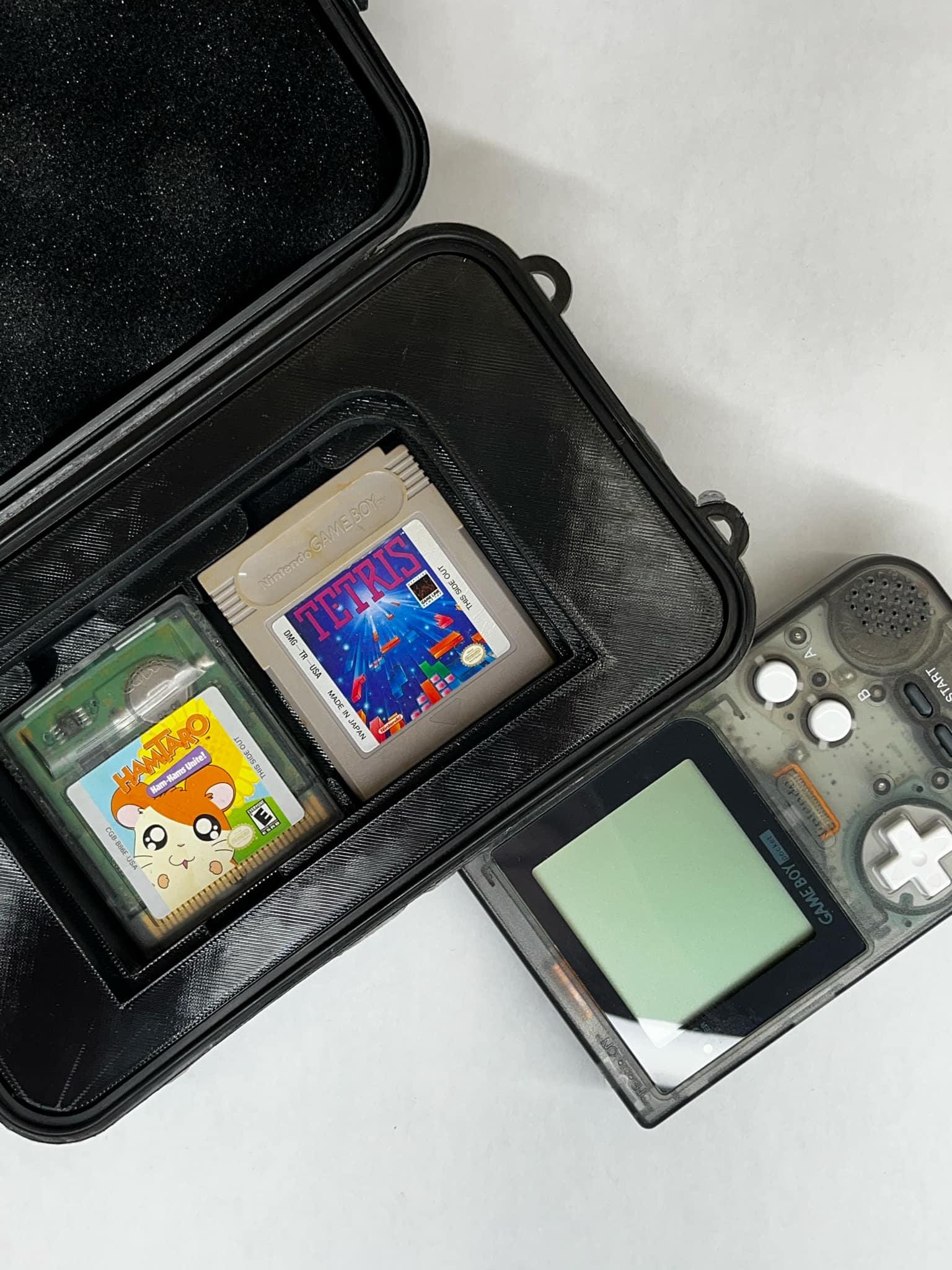 Protective Carrying Case for Game Boy Pocket | SENAC LLC | Holds 3