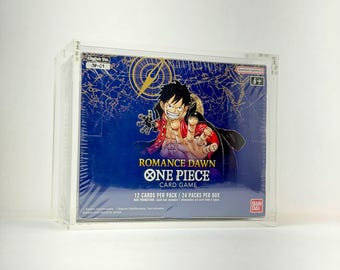 romance dawn booster box blue bottom ONE PIECE OP-01 Booster Box BLUE BOTTOM Sealed 2022 Romance Dawn ENGLISH +  Case